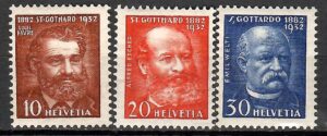 SŁAWNI LUDZIE SZWAJCARIA MI.259-261**