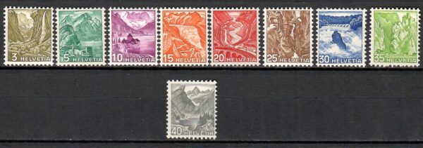 GÓRY SZWAJCARIA MI.297-305**