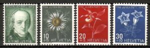 KWIATY SZWAJCARIA MI.424-427**
