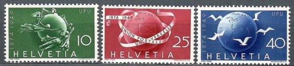 UPU SZWAJCARIA MI.522-524**