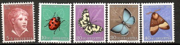 OWADY SZWAJCARIA MI.575-579**