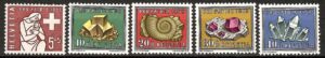 MINERAŁY SZWAJCARIA MI.657-661**