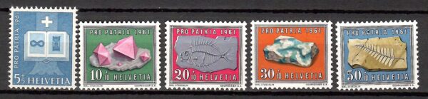 MINERAŁY SZWAJCARIA MI.731-735**