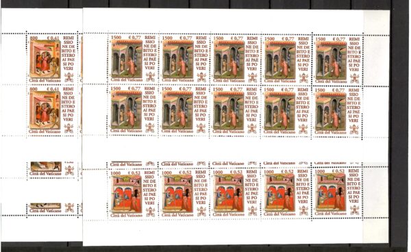 MALARSTWO WATYKAN MI.ARK.1381-1385**