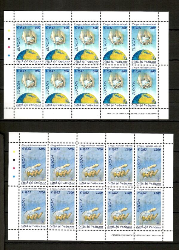 EUROPA CEPT WATYKAN MI.ARK.1372-1373**