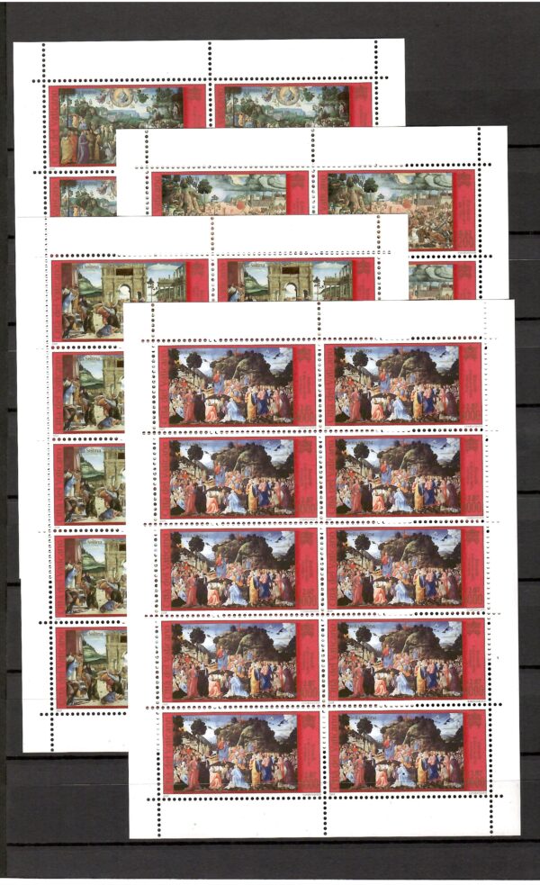 MALARSTWO WATYKAN MI.ARK.1362-1365**