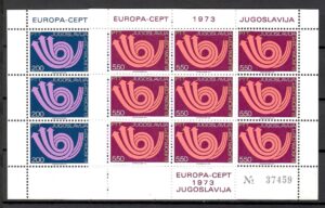 EUROPA CEPT JUGOSŁAWIA MI.ARK.1507-1508**