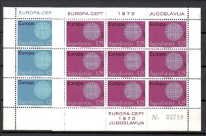 EUROPA CEPT JUGOSŁAWIA MI.ARK.1379-1380**