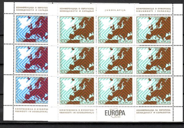 EUROPA CEPT JUGOSŁAWIA MI.ARK.1692-1693**