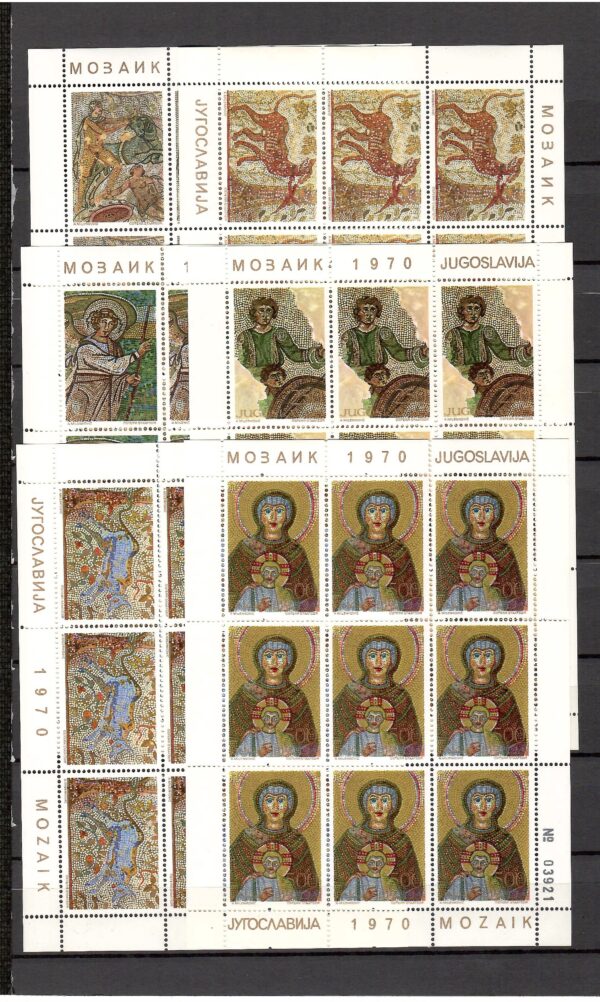 MALARSTWO JUGOSŁAWIA MI.ARK.1369-1374**