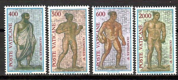 WYSTAWA FILATELISTYCZNA WATYKAN MI.916-919**
