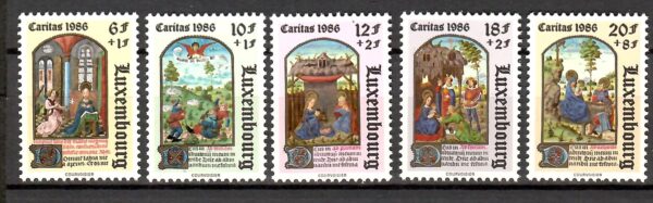 CARITAS LUXEMBURG MI.1163-1167**
