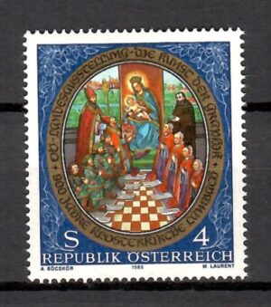 BOŻE NARODZENIE  AUSTRIA MI.1957**
