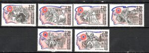SŁAWNI LUDZIE FRANCJA MI.2700-2705**