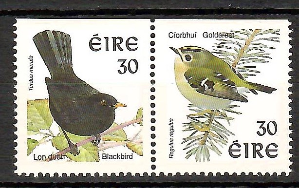 Znaczek pocztowy PTAKI IRLANDIA MI.13511352** Kupznaczki.pl