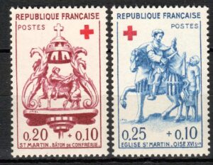 CZERWONY KRZYŻ FRANCJA MI.1329-1330**