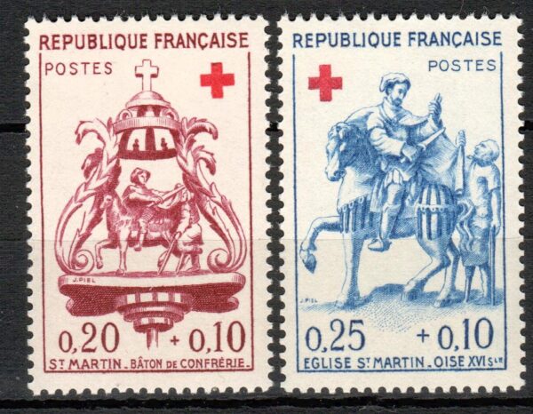 CZERWONY KRZYŻ FRANCJA MI.1329-1330**