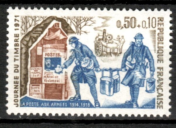 DZIEŃ ZNACZKA FRANCJA MI.1743**