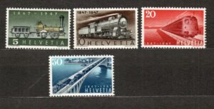 KOLEJNICTWO SZWAJCARIA MI.484-487**