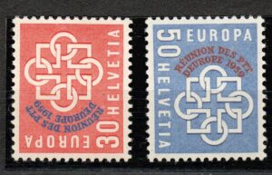 EUROPA SZWAJCARIA MI.681-682**