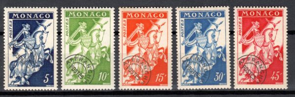 WOJSKO MONAKO MI.578-582**