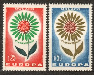 EUROPA CEPT MONAKO MI.782-783**