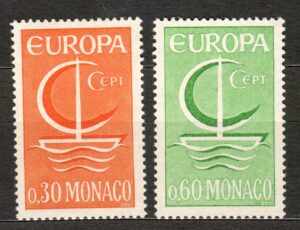 EUROPA CEPT MONAKO MI.835-836**