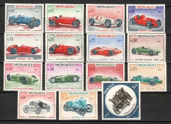 MOTORYZACJA MONAKO MI.848-862**