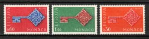 EUROPA CEPT MONAKO MI.879-881**
