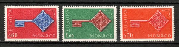 EUROPA CEPT MONAKO MI.879-881**