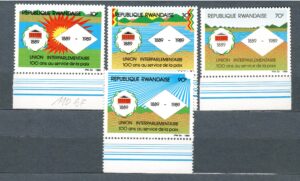 UNION RWANDA MI.1412-1415**