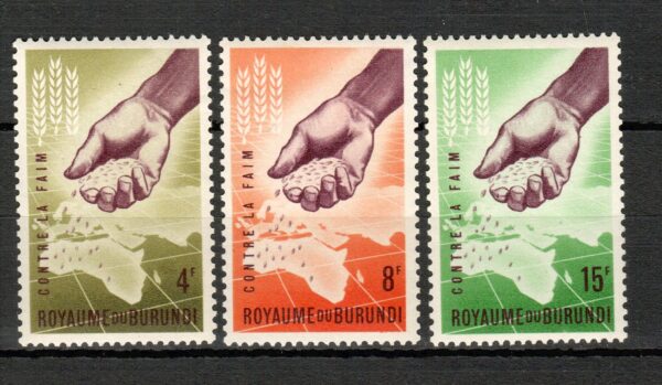 ROLNICTWO BURUNDI MI.48-50A**