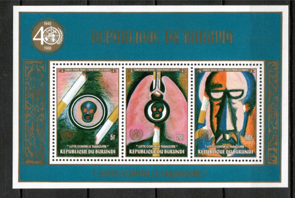 MALARSTWO BURUNDI MI.BL.127C**