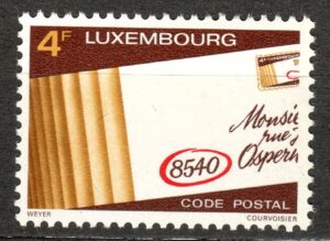 DZIEŃ ZNACZKA LUXEMBURG MI.1016**