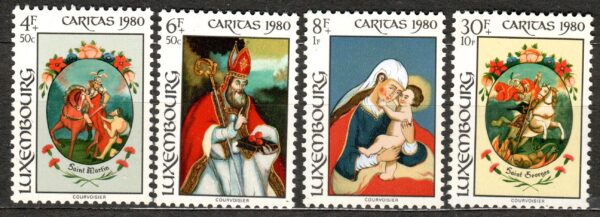CARITAS LUXEMBURG MI.1018-1021**