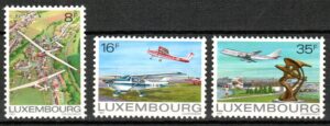 LOTNICTWO LUXEMBURG MI.1037-1039**