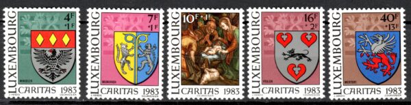 CARITAS LUXEMBURG MI.1086-1090**