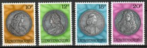 PIENIĄDZE ŚWIATA LUXEMBURG MI.1143-1146**