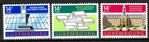 ARCHITEKTURA LUXEMBURG MI.1288-1290**