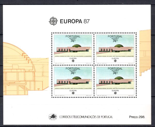 EUROPA CEPT PORTUGALIA AZORY MI.BL.8**