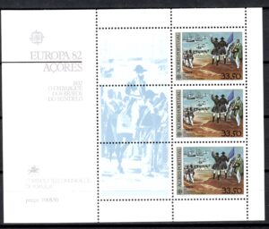 EUROPA CEPT PORTUGALIA AZORY MI.BL.3**