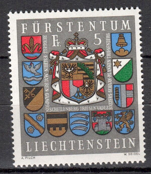 HERBY LIECHTENSTEIN MI.590**