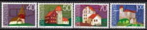 ARCHITEKTURA LIECHTENSTEIN MI.630-633**