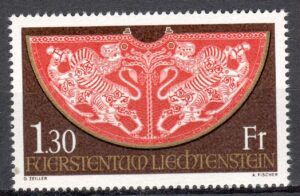 SZTUKA LIECHTENSTEIN MI.634**
