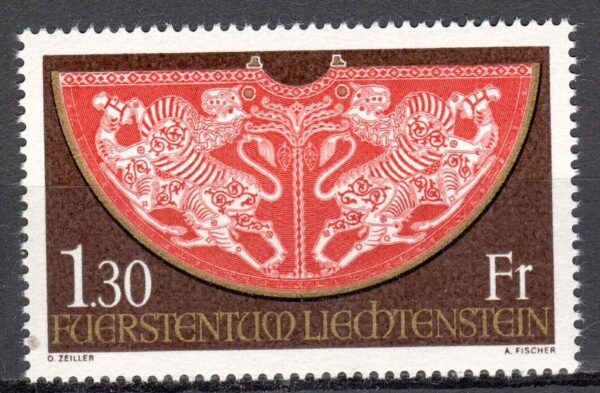 SZTUKA LIECHTENSTEIN MI.634**