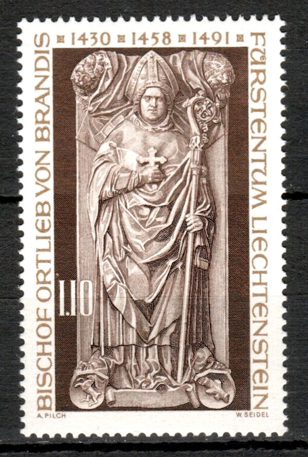 SZTUKA LIECHTENSTEIN MI.666**