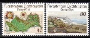 EUROPA CEPT LIECHTENSTEIN MI.667-668**