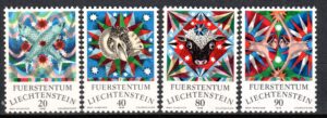ZNAKI ZODIAKU LIECHTENSTEIN MI.658-661**