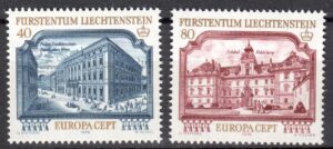 EUROPA CEPT LIECHTENSTEIN MI.692-693**