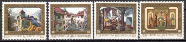 MALARSTWO LIECHTENSTEIN MI.706-709**